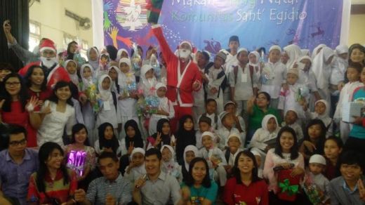 Komunitas SantEgidio Rayakan Tahun Baru Bareng Lansia Panti Jompo