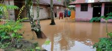 Tingginya Intensitas Hujan di Palas, Puluhan Rumah Warga Digenangi Banjir