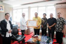 GTD GNRM Terbentuk, Wali Kota Padang Sidempuan Terima Penghargaan dari Kemendagri