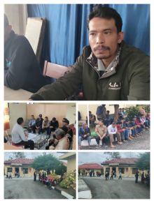 Puluhan Warga Desa Sibide Laporkan Oknum Pengurus Kelompok Tani Dugaan Pemalsuan Tanda Tangan