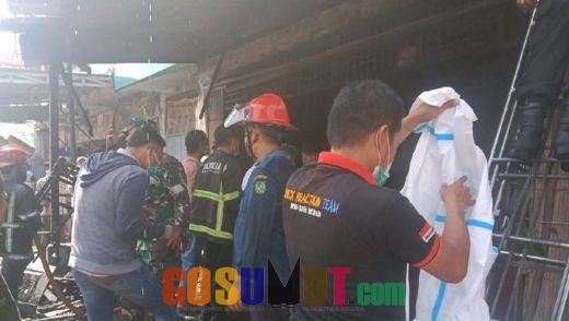 Kebakaran Ruko di Medan Telan 1 Korban Jiwa