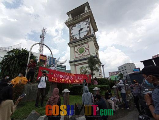 May Day 2021, Buruh di Medan Suarakan Penolakan Omnibus Law