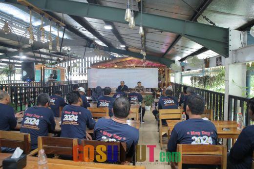 Wakil Bupati Asahan Ambil Momen May Day Dengan Ramah Tamah Kepada Serikat Buruh SE Kabupaten Asahan