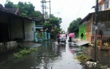 Prihatin, Hujan Sedang Gang Langgar Banjir