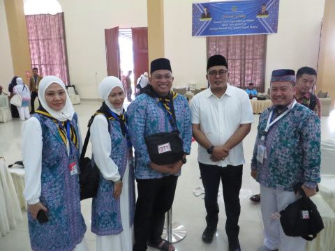 Wakil Walikota Medan Sapa Calhaj Kota Medan di Ahmed