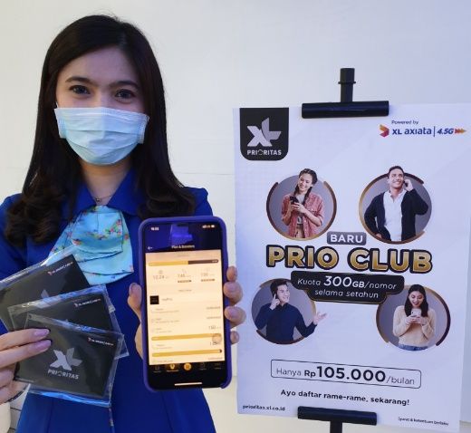 Program Berlangganan “PRIO Club”  Hanya Rp 105 Ribu Dapat Kuota Hingga 300GB