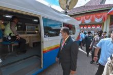 Permudah Layanan, PPRD Launching Samsat Keliling di Padangsidimpuan