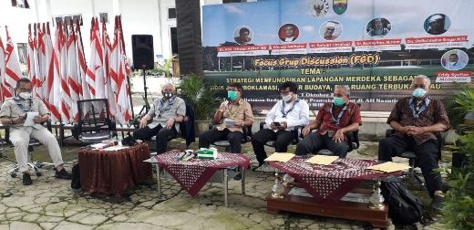 DHD 45 dan Kwardasu Gerakan Moral Kembalikan Fungsi Lapangan Merdeka Medan
