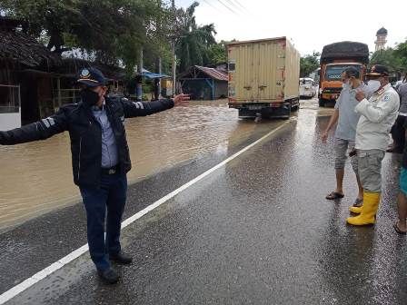 Tanggul Krueng Pase Jebol, Sebagian Pemukiman Warga di Aceh Utara Dilanda Banjir