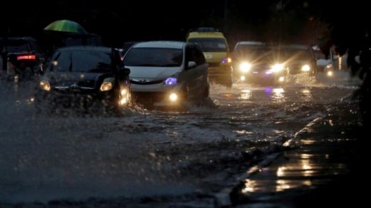 2 Jam Hujan, Kota Medan Dikepung Banjir