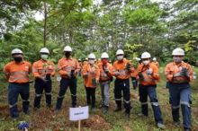 Hari Menanam Pohon Indonesia 2021, Agincourt Resources Tanam 3.500 Bibit Pohon