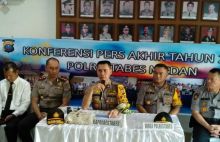 Kasus Narkotika Mendominasi di Polrestabes Medan