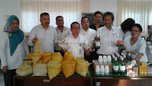 BBPOM Medan Amankan 1.748 Obat Palsu di Hamparan Perak