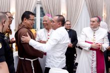 Gubsu Jamu Makan Malam Duta Besar Vatikan  dan Uskup Agung se Indonesia