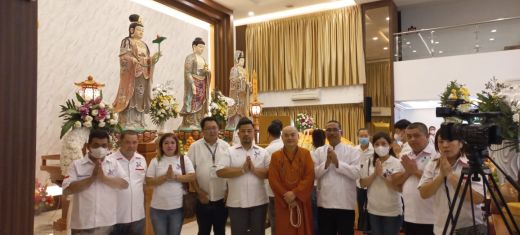 Berkunjung ke Vihara Borobudur, DPP & DPD SOLITD Berikan Penghormatan Terakhir ke YM Bhante Jinadhamno Mahathera