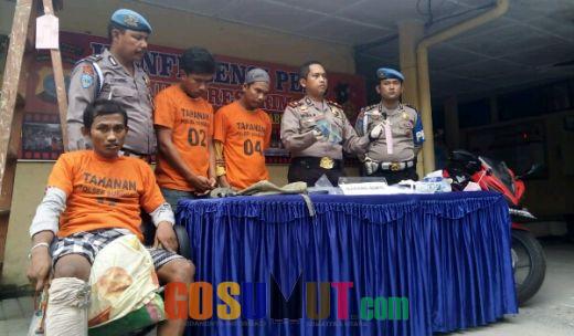 Bandit Spesialis Pembongkar Toko di Dor Polsek Sunggal