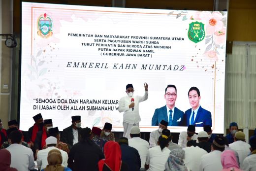 Paguyuban Wargi Sunda Sumut Gelar Doa Bersama untuk Anak Ridwan Kamil, Gubernur Edy: Semoga Segera Ditemukan