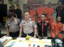 Gondol Rp1.5 M, Empat Pelaku 363 Terancam Hukuman 7 Tahun Penjara
