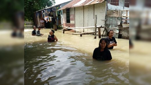 Hujan Lebat Guyur Medan, Sejumlah Kawasan Terendam Banjir