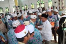 Plt Bupati Sambut Kepulangan Jemaah Haji asal Labuhanbatu
