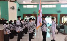 Lantik Pengurus PGRI Padangsidimpuan, Walikota: Kesejahteraan Guru Jadi Perhatian Pemerintah