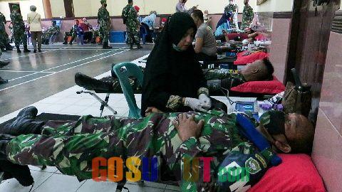 Korem 011 Lilawangsa Libatkan 500 Orang Gelar Donor Darah