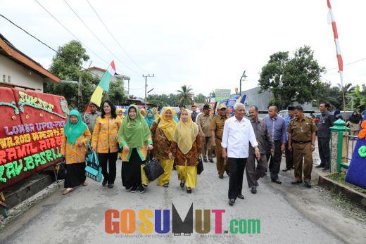 Tim Evaluasi Lomba UP2K–PKK Provinsi Sumatera Utara Sambangi Desa Tanjung Alam