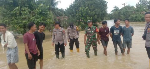 Akibat Curah Hujan Tinggi, Besitang Dilanda Banjir, 80 KK Terdampak