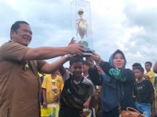 MTsN 1 Palas Juara 1 Turnamen Sepakbola Piala SMP 5 Padangsidimpuan