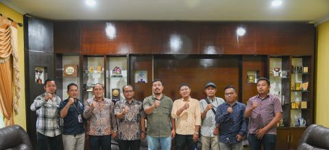 Pj Wali Kota Terima Silaturahmi SMSI Kota Padangsidimpuan