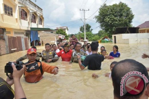 Tebing Tinggi Banjir, 18 ribu Jiwa Mengungsi