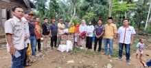 Warga Terdampak Banjir di Desa Janji Lobi Ucapkan Terima Kasih kepada Ketua DPC Gerindra Palas