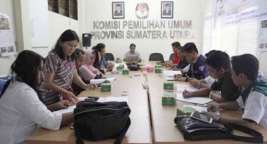 KPU Sumut Gelar Sosialisasi Dapil kepada Parpol Peserta Pemilu 2019