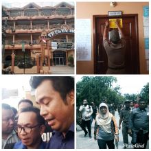 Tanpa Pemberitahuan,Pemko Tanjungbalai Segel PUB dan KTV Tresya Hotel