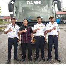 2 Unit Bus DAMRI Melayani  Tarutung - Bandara Silangit.
