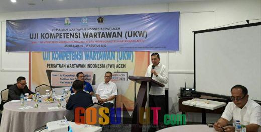 Diskominsa Aceh Bersama PWI Aceh Gelar UKW Angkatan ke - 15