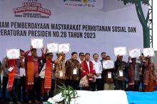 Kementerian LH dan Kehutanan Beri Persetujuan 79.330 hektare Perhutanan Sosial di Sumut