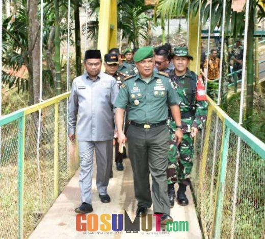 TMMD ke 106 Kodim 0204/DS, Wabup Sergai : TNI dan Rakyat akan Membuat Negara Kuat