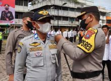 Kapolres Padang Sidempuan Pimpin Apel Gelar Pasukan Operasi Zebra Toba 2022
