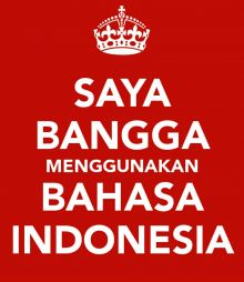 Masyarakat Kurang Bangga Berbahasa Indonesia