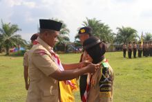 Wakapolres Buka Perkemahan Bhakti Saka Bhayangkara Kwartir Cabang Palas