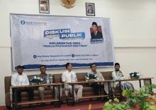 Gus Irawan Pasaribu Sosialisasi dan Diskusi Publik QRIS di Toba