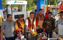 Geber BBM Satu Harga, Pertamina Operasikan SPBU di Nias Barat dan Mentawai