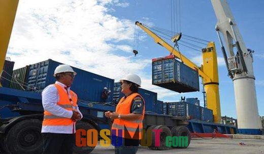 Pelindo 1 Operasikan Fix Crane di Pelabuhan Sibolga
