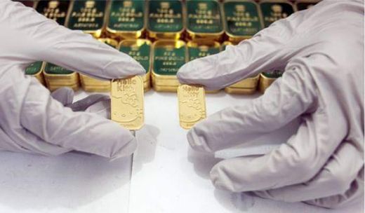Emas Antan Turun Rp2.000 Per Gram Dipicu Tensi Perang Dagang AS-China