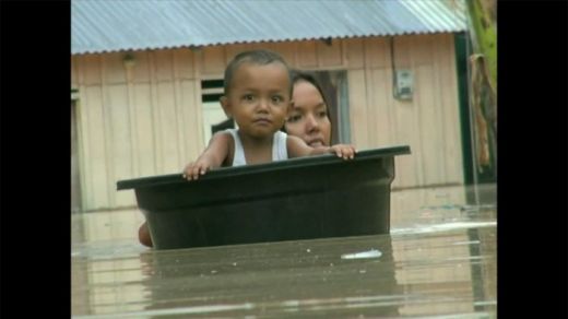 Sungai Padang Meluap, Ribuan Rumah Terendam Banjir di Tebingtinggi