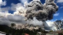 Erupsi Gunung Sinabung Kembali Terjadi