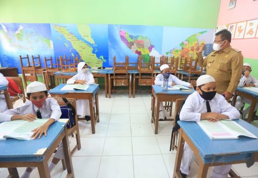 Sekolah di Aceh Berlakukan Belajar Tatap Muka