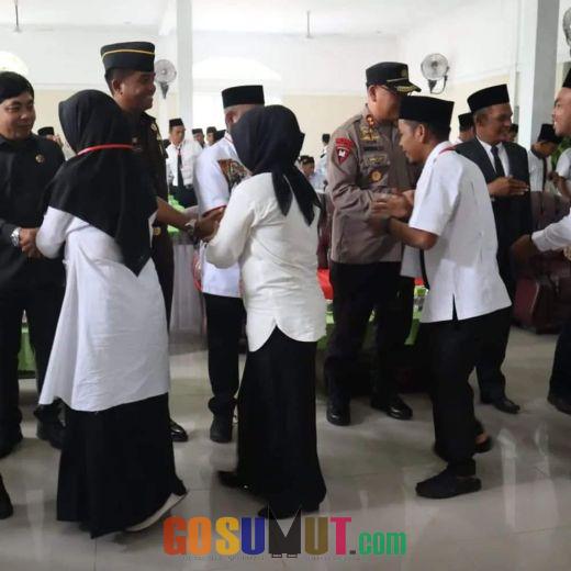 Kapolres Bersama Plt Bupati Hadiri Pelantikan PPK se Kabupaten Palas