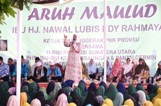 Peringati Maulid Nabi Muhammad SAW, Ribuan Jemaah Hadiri ‘Aruh Mulud’ di Medan Johor